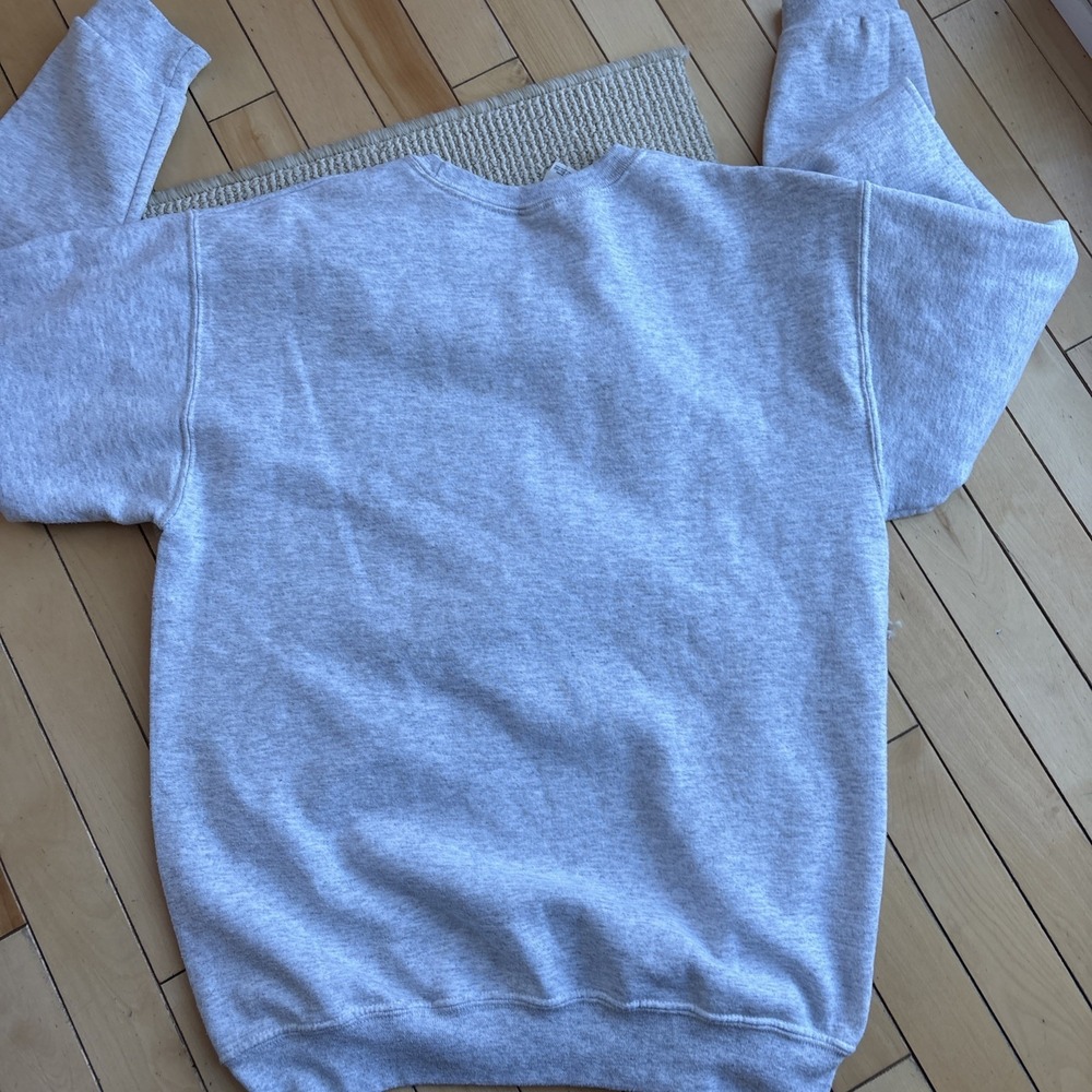 Vintage Portland Sea Dogs Maine Sweatshirt XL Gray Crewneck Youth Baseball - Picture 11 of 11